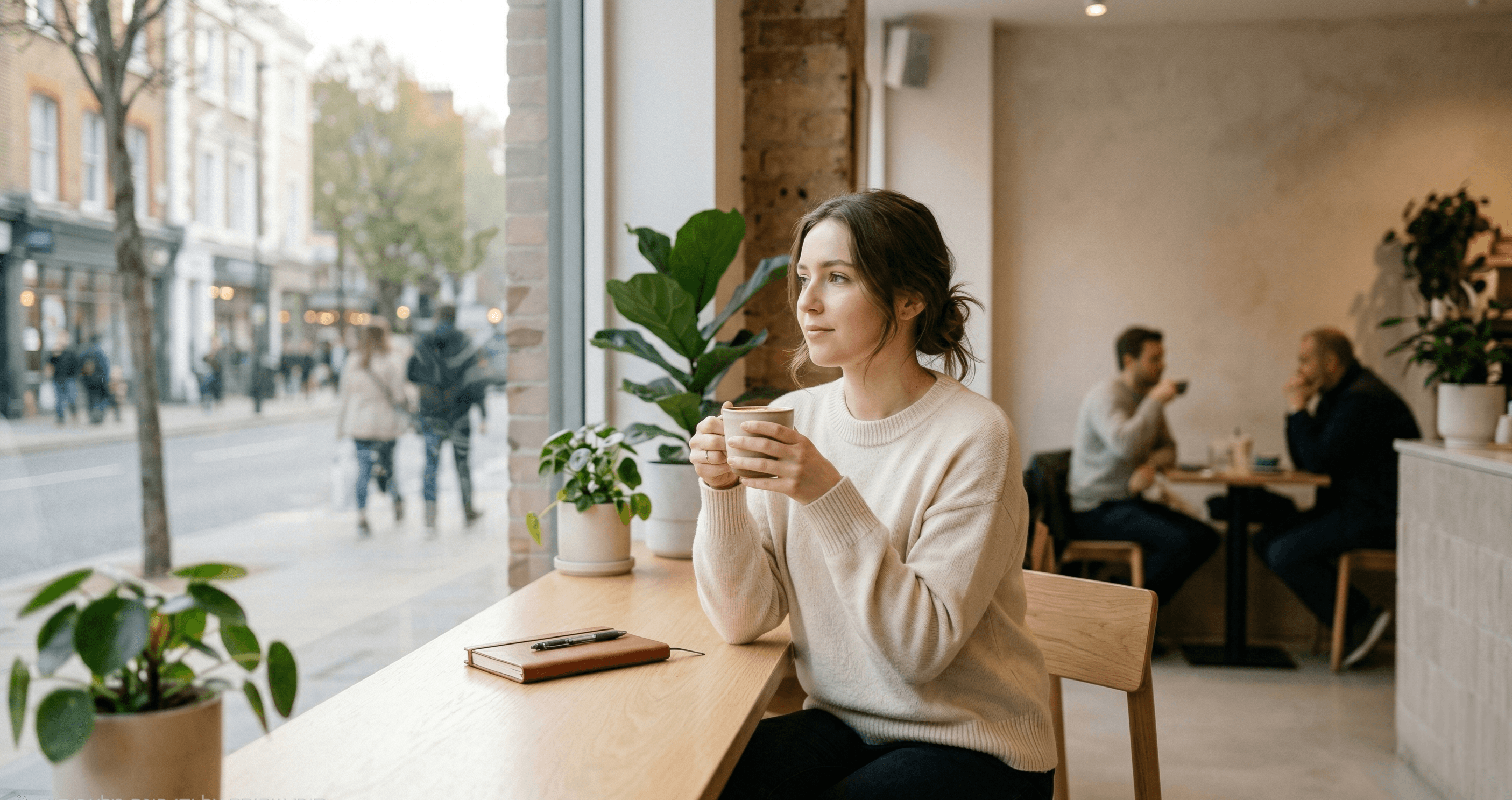איור הממחיש חרדה חברתית - דמות בודדה במסיבה